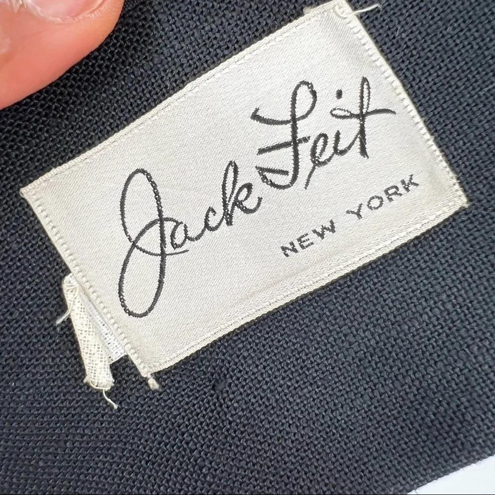 Jack Feist linen blend jacket blazer size 8